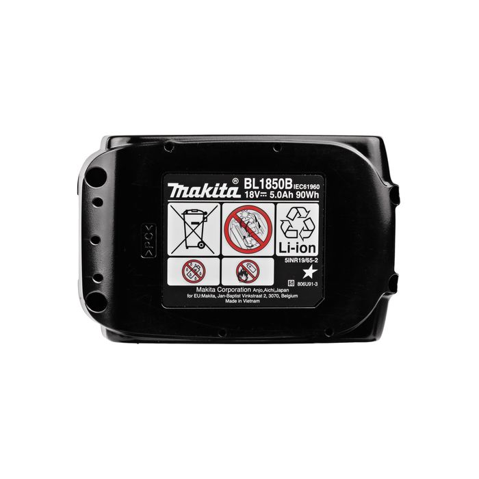 Makita BL1850 18V LXT 5.0Ah Battery Pack β Set of 3 Li-Ion Batteries