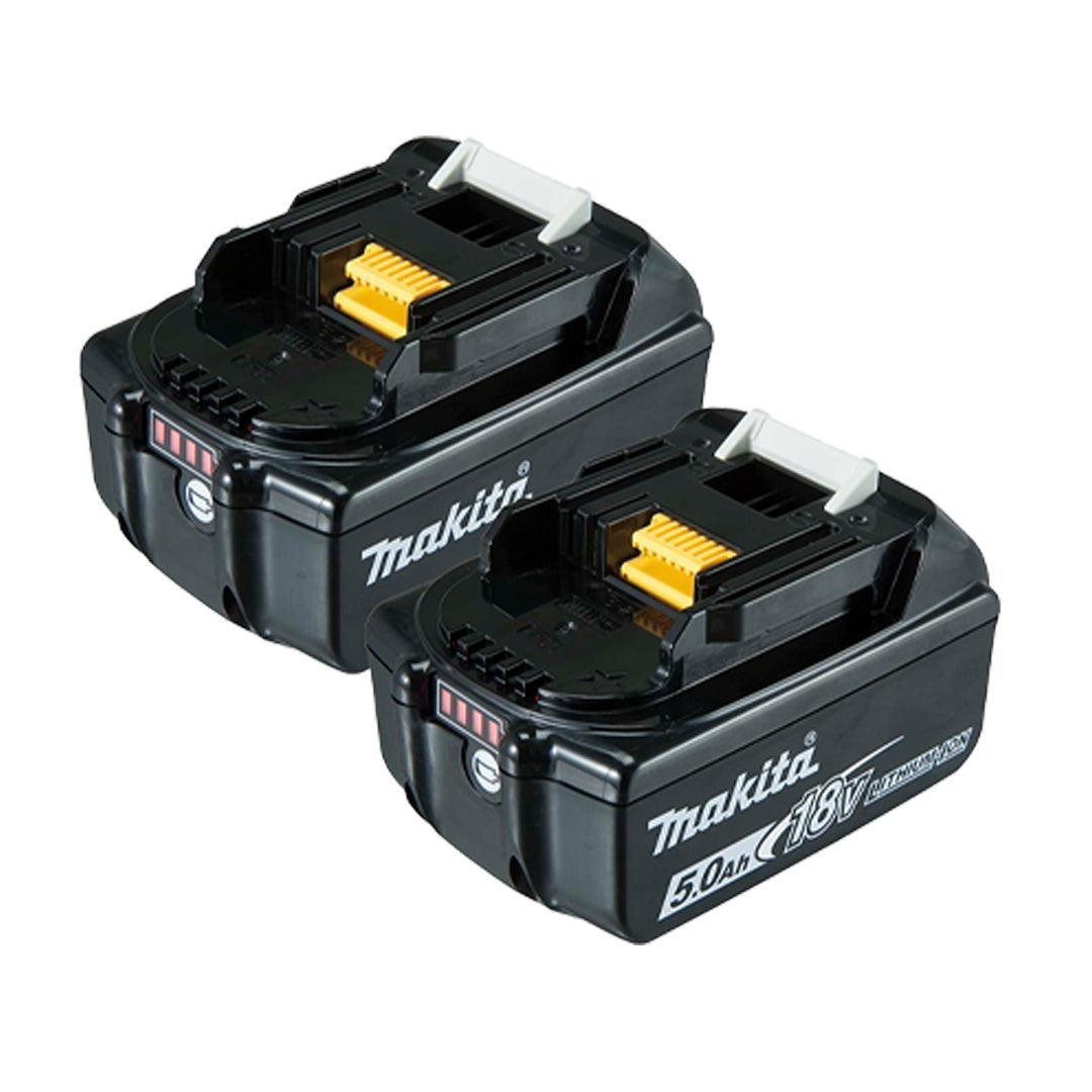Makita Blower Set – Cordless + Dust Bag + Two 5.0Ah Batteries