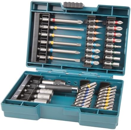 Makita 37-Piece Bit & Socket Kit β Precision Screwdriver Set in Durable Case