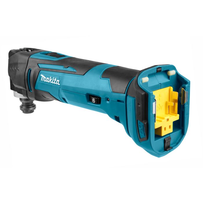 Makita DTM51Z 18V Cordless Multi-Tool Kit β Includes 2x 5.0Ah Batteries | Blue Finish